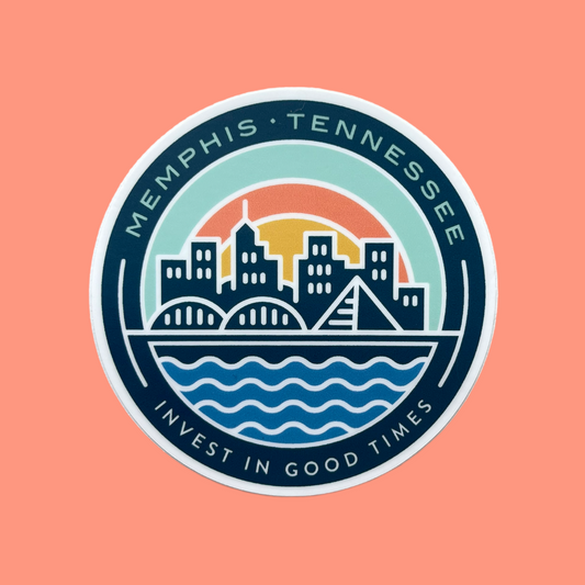 Memphis Sticker - Teal