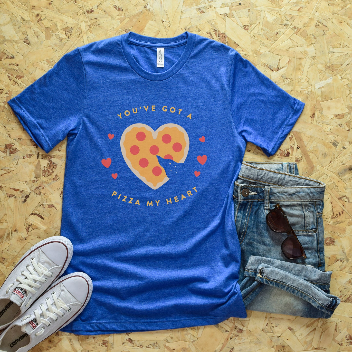 Pizza My Heart Short-Sleeve Unisex T-Shirt