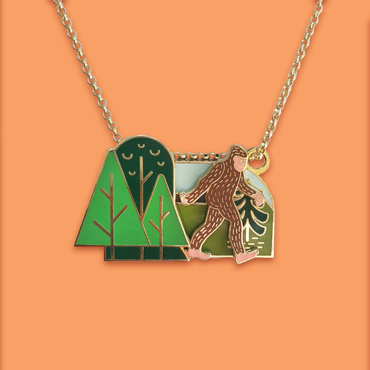 Sasquatch Slider Necklace