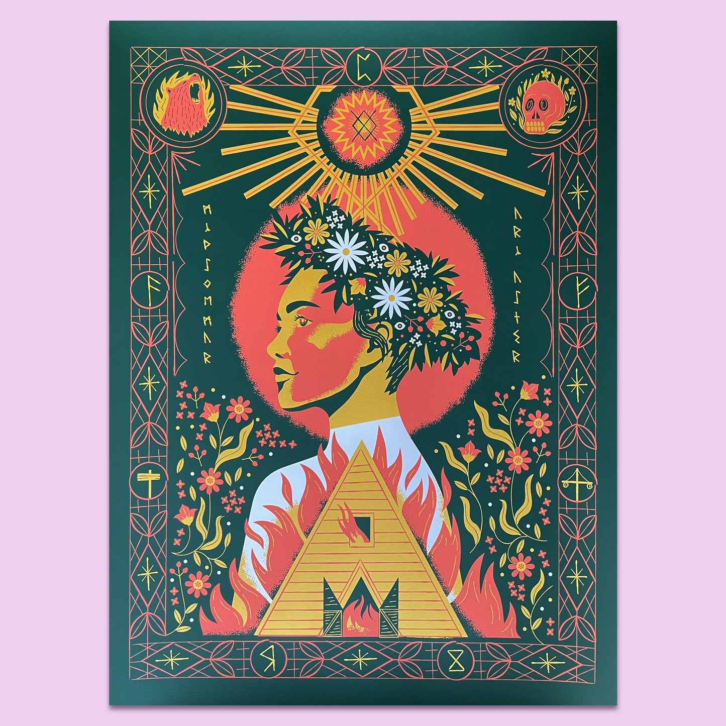 Midsommar Screenprint - Local Pickup Only