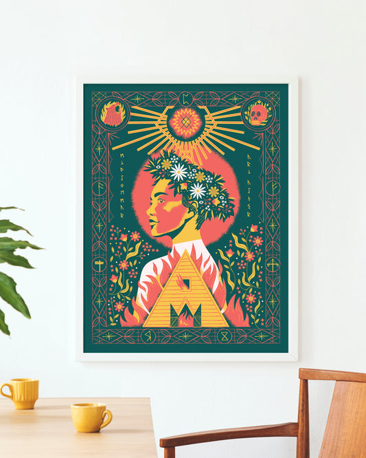 Midsommar Screenprint - Local Pickup Only