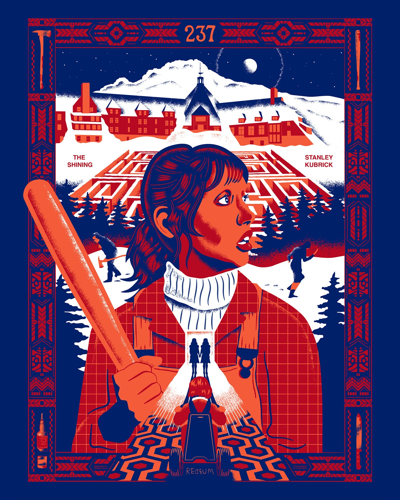 The Shining Screenprint - Local Pickup Only