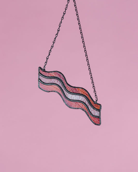 Stained Glass Bacon Strip