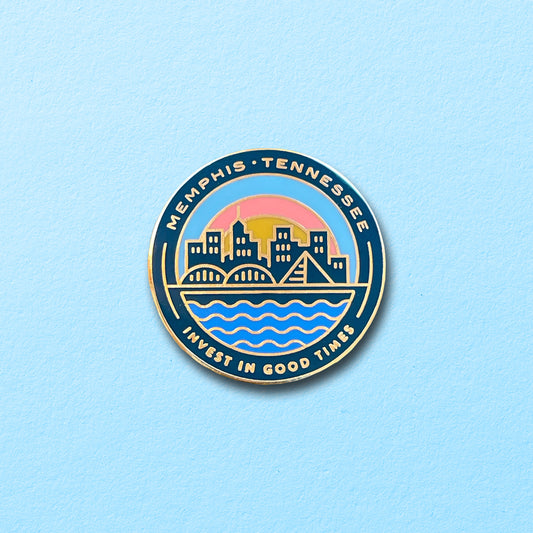Memphis Seal Enamel Pin
