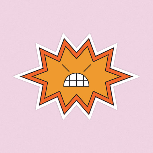 Anger: An Anxiety Language Sticker