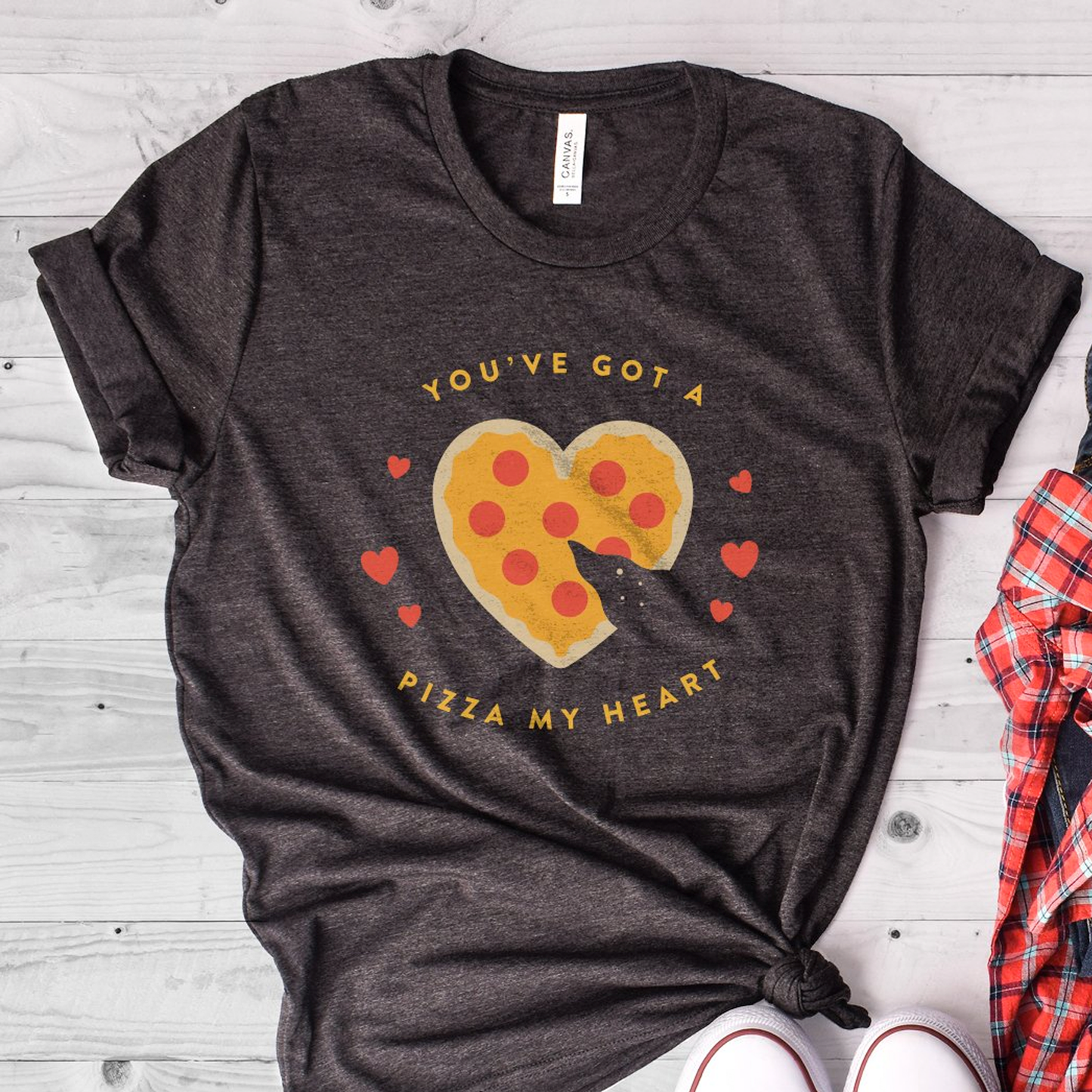 Pizza My Heart Short-Sleeve Unisex T-Shirt