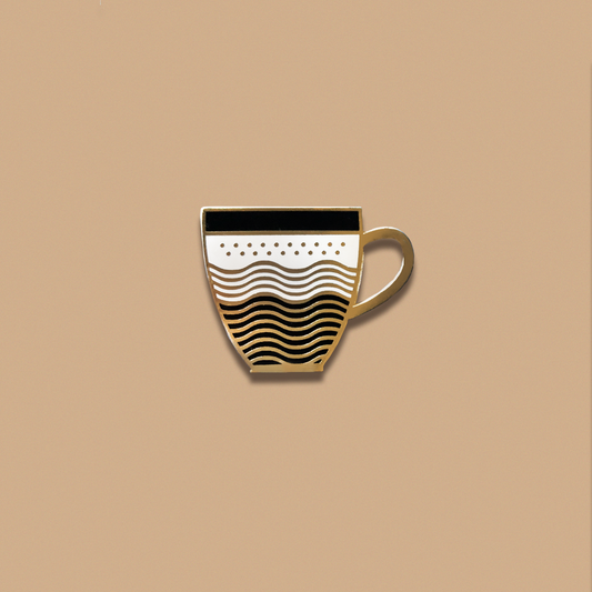 Coffee Enamel Pin